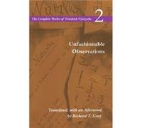 Unfashionable Observations by Friedrich Nietzsche