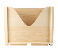 Unfinished Wooden Storage Box | DIY Craft Organizer for Home Decor/Essential Oils/Collectibles | 38x30.5x27cm Large Capacity, Easy Assembly