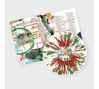 Unflavored/Vinyle Blanc et Rouge avec Eclaboussures Vertes