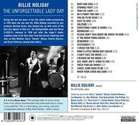 Unforgettable Lady Day by HOLIDAY,BILLIE [Audio CD] NEUF
