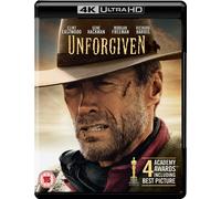 Unforgiven (1992) (4K UHD Blu-ray) Clint Eastwood Gene Hackman Jaimz Woolvett