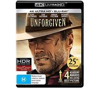 Unforgiven 4k Uhd Blu-Ray Ditected By Clint Eastwood Non-Usa Format Region B Import - Australia