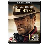 Unforgiven (1992) (4K UHD Blu-ray) Clint Eastwood Gene Hackman Jaimz Woolvett