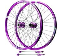 UNFRASLOP Ensemble De Roues De VTT 26 27,5 29 Pouces, Jante en Alliage D'aluminium, Roulements Avant 2 Arrière 4, 32 Trous, Frein À Disque, Blocage Rapide 9 Mm,HG,29inch