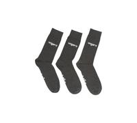Ungaro Lot de 3 paires de chaussettes montantes Socks - 43/46 Anthracite, Anthracite, Anthracite