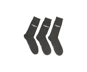 Ungaro Lot de 3 paires de chaussettes montantes Socks - 43/46 Anthracite, Anthracite, Anthracite