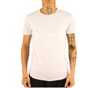 Ungaro T-shirt uni manches courtes col rond grand logo Toy Blanc Homme XL