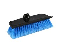 Unger Brosse souple professionnelle Hydropower 25,4 cm bi-niveau avec raclette - Compatible avec poteaux à débit d'eau, patio, fenêtres, revêtement