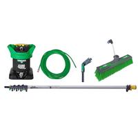 Unger Hydropower Ultra Kit de Nettoyage pour façades et fenêtres avec Eau nettoyante sans Produits Chimiques, Surface sans Traces, DIUK1