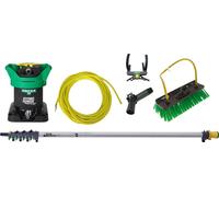 Unger Hydropower Ultra Kit de Nettoyage pour façades et fenêtres avec Eau nettoyante sans Produits Chimiques, Surface sans Traces, DIUK1