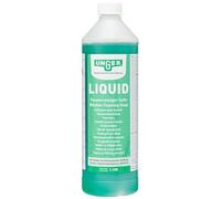 UNGER Nettoyant pour vitres Liquid UNGER (1 litre, concentré, rapport de mélange 1:100, pH neutre, fenêtres sans traces, bouchon de sécurité, échelle de dosage) FR100