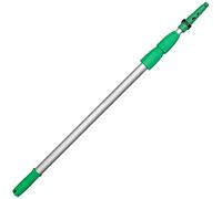 Unger Perche télescopique OptiLoc 1,85 cm (compatible avec les outils de nettoyage de vitres, poignée ergonomique, embout antidérapant, fermeture rotative à deux composants) ED180