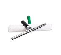 Unger Pro Kit de Nettoyage de Vitres 2-en-1, Raclette + Lave-vitre Professionnel, sans Traces