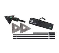 Unger SRKOH 450 OS Nettoyeur de fenêtre pour Surfaces Lisses + fenêtres, avec Appareil à Main, poteaux, tampons de Nettoyage, Sacoche