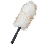 Unger StarDuster LWDU0 Plumeau en Laine d'agneau, pour dépoussiérer Les étagères, Les Surfaces, avec poignée, très Flexible, Convient pour Manche télescopique