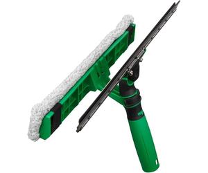 Unger VisaVersa Pro - VV450 - Raclette à vitres et mouilleur en Un - Poignée bimatière - 45 cm