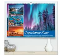 Ungezähmte Natur (hochwertiger Premium Wandkalender 2026 DIN A2 quer), Kunstdruck in Hochglanz: Dieser Wandkalender zeigt die schönsten Naturwunder ... Wälder bis zu den unendlichen Ozeanen.