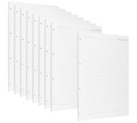 UNGFEI Recharge de papier A4 - 1080 pages/540 feuilles de papier ligné à 4 trous, perforées pour classeur à 4 anneaux, carnet, classeur et planificateur, fournitures de bureau de papeterie, 21 x 29,7