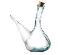 UNGROL - Porron en Verre Transparent 1L - Capacité 100 cl - Style Champêtre Rustique