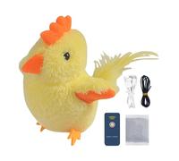 Ungtyb Automatic Chirping Cat Toys, Realistic Feather Toys, Soft Plush Cat Toys with Sound, Catnip Bird Toy 8 cm for All Breeds of Cats, Indoor, Outdoor, Present, Multicolore