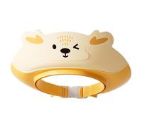 Ungtyb Baby Hair Washing Hat, Foldable Cartoon Shower Visor, Adjustable Shampoo Shield, Ear Protection Cap, Soft Waterproof Head Wash Hat for Kids and Toddler Bathing