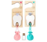 Ungtyb Baby Tooth Holder, Keepsake Pouch, Soft Velvet Bag Durabled Drawstring Closure, Memory Saver Ideal for Bedroom Display, Tooth Fairy Present, 3,9 x 9,8 pouces