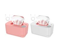 Ungtyb Baby Wipe Warmer, Even Heating Dispenser, Space Saving Design, Diaper Wipe Heater, Gentle Warmth for Comfort Ideal for Home, Bedroom and Nursery, 1 Pieces