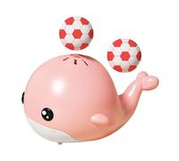 Ungtyb Ball Blowing Toddler Toy, Creative Whale Ball Blower, Balance & Airflow Coordination Game, Lightweight Educational Toy, Constructed from Abs Material, 4.92x3.54x2.95in