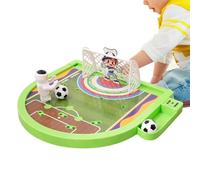 Ungtyb Basketball Table Game, Finger Basketball Desktop Game with Built-in Scoreboard, Interactive Mini Basketballs Toy for Kids, Teens And Adults, 36 x 25,5 x 13 cm Brown Green
