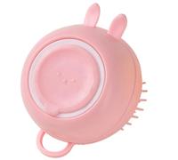 Ungtyb Bunny Shape Dog Bath Brush, Multifunctional Pet Shower Scrubber, Soft Bristle Grooming Comb, Reusable Massage Scrubb, Soft Cleaning Tool for Bathing, Shedding Control