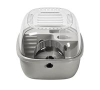 Ungtyb Cage pour Hamster Nain,Silencieuse Facile à Nettoyer Ventilée Portable avec Toit Ouvrable - Hébergement pour Hamster Nain - pour Maison Bureau Salon Balcon et Appartement