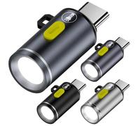 Ungtyb Camping Flashlight, Pocket Torch, Handheld Led Light, Super Bright Waterproof, Ideal for Hiking, and Outdoor Adventures, 0,51 x 0,51 x 1,22 Inches