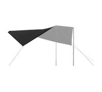 Ungtyb Car Awning SUV, Waterproof Camping Tent Tarp, UV-Resistant Sun Shelter Easy Setup for Outdoor Canopy Shade Over Trucks, Rvs, Sedans, Buses, Beach Trips, Fishing, Road Travel, Automotive Use