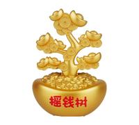 Ungtyb Car Dashboard Decorations - Solar Powered Shaking Money Tree | Cute Automotive Interior Decor, Dashboard Accessories for Trailer, RV, Truck, Sedan, Pickup, Car Ornament, Gift