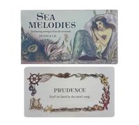 Ungtyb Cartes de tarot - Deck de divination classique avec guide pour débutants | Jeu portable de 40 pièces pour apprendre les voyages, propager la méditation pour les experts spirituels