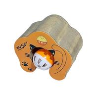 Ungtyb Cat Scratching Board, Scratching Post, Sturdy and Pet safed Material with Built in Bells Kitten Toy, Compact Claw Grinding Board for Young and Adult Cats
