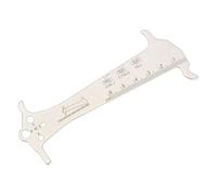 Ungtyb Chaîne Wear Gauge, Three-in-1 Measurement Tool, Stainless Steel Checker, Smooth Burr-Away Ruler, Chain Measuring Made Easy, Shiny And Finish, Featuring Stainless Material, 39g