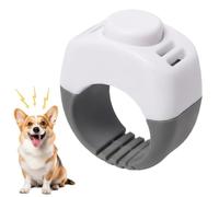 Ungtyb Clicker Dog Trainer Anneau sonore interactif et | Clicker Dresseur pour chien pour réduire l'ennui voyage plage piscine cour maison jardin intérieur extérieur blanc