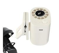 Ungtyb Clip Fan - 360° Rotation 100 Wind Speeds | Car Air Conditioner Cooler with Stepless Control, Personal Quiet Circulator with Strong Grip, Portable Cooling Accessory for Drivers