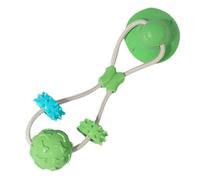 Ungtyb Dog Chew Toy, Interactive Suction Cup Tug Rope, Cute Silicone Mentally Stimulating Puppy Toy for Home, Park, Riverside, Garden and Backyard, 16.54x3.74 inches