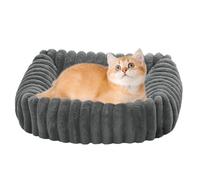 Ungtyb Dog Sofa Bed, Washable Pet Cushion for Cats and Small Dogs, Soft Cat Sofa for Floor, Home, Car, Apartment, Patio, Camping, Travel, Indoor, Daily Comfort, 23.62x19.69x6.69 inches