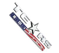 Ungtyb Édition Texas Emblème Sticker Edition Texas - Badge décoratif | Fantastique autocollant de porte latérale de garde-boue en ABS, autocollant élégant de 3 m sur autocollant de voiture pour