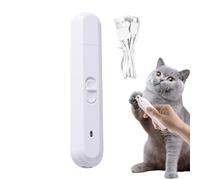 Ungtyb Electric Cat Nail Clipper, Pet Cats Rechargeable Nails Trimmer, Low Vibration Nail Clippers, Cat Nails Grinder, Rechargeable Pet Nails Trimmer, Cat Nail Clipper for Small Pets
