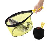 Ungtyb Épuisette De Pêche,Filet Pliable À Poignée Ergonomique - Épuisettes de Pêche,pour Étang Lac Rivière Mer Eau Salée Voyage Bateau Kayak Enfant Pêcheur