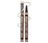 Ungtyb Eyebrow Pencil, Waterproof Brow Pen, 4 Tip Applicator Pen, Smudge Resistant Design Long Wear Formula Ideal for Daily Makeup Routine, 1ml 1 Piece