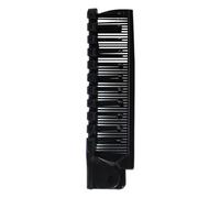 Ungtyb Foldable Hair Comb for Men, Double-Headed Massage Hair Brush, Anti-Static Styling Tool, Portable Makeup Comb for Outdoor Hiking and Outing, 7.87in
