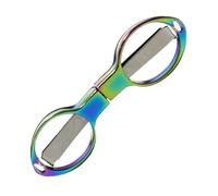 Ungtyb Foldable Scissors, Portable Paper Cutter, Multi-Purpose Safety Retractable Design, Compact Scissors for Nursing, Craft Projects, Outdoor Survival, Kitchen Prep, 3.86in