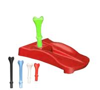 Ungtyb Golf Turf Base - Holder with 5 Pre-Cut Simulator Tees | Golf Tee Base for Golfer and Driving Range, Hitting Mat Training with Outdoor Indoor Game, Adjustable Height Holder