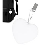 Ungtyb Heart Shaped Purse Light, Motion Sensor Handbag Lamp, Compact Soft Glow, Night Bag Illuminator, USB Rechargeable for Womens Shoulder Bags, 2,5 x 2,7 Pouces, Single Attribute, riferimento