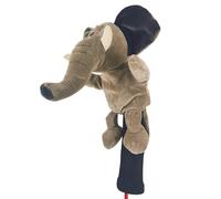 Ungtyb Housses créatives pour le golf - Couvre-club de golf en peluche, adorable et fonctionnel avec motif animal, parfaitement ajusté et sécurisé pour 1 club de golf en bois